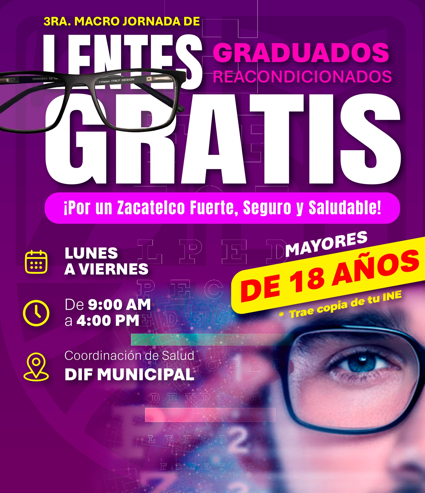 Tercera Macro Jornada de Lentes 🏥