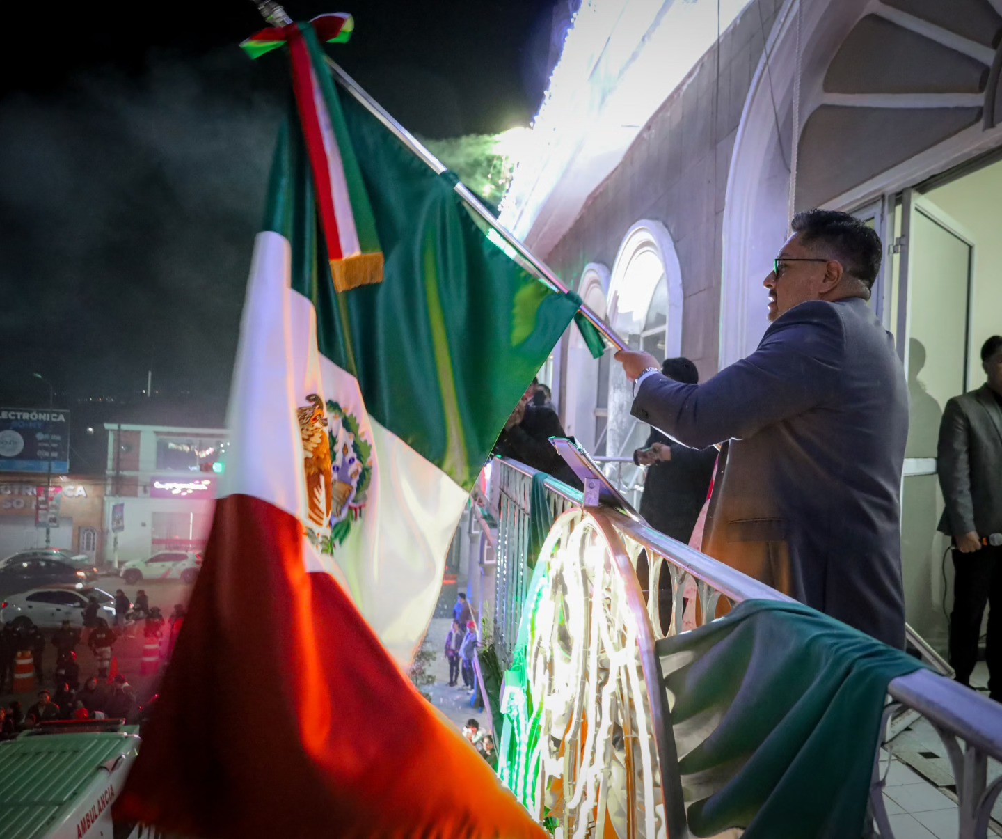 Zacatelco conmemora el CCXV Aniversario del Inicio de la Independencia de México.