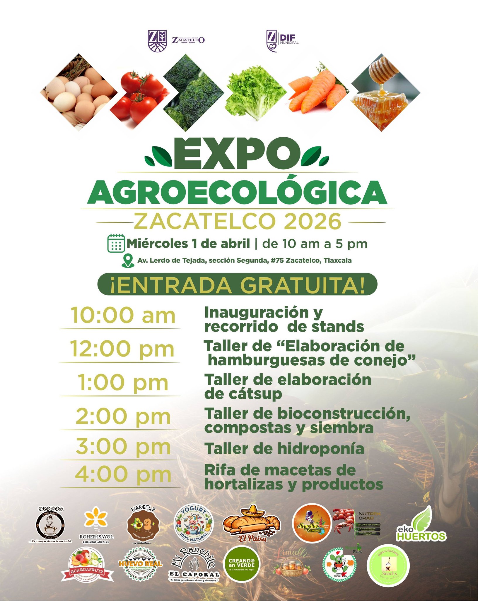 Zacatelco será sede de la Expo Agroecológica 2026 con actividades para toda la familia