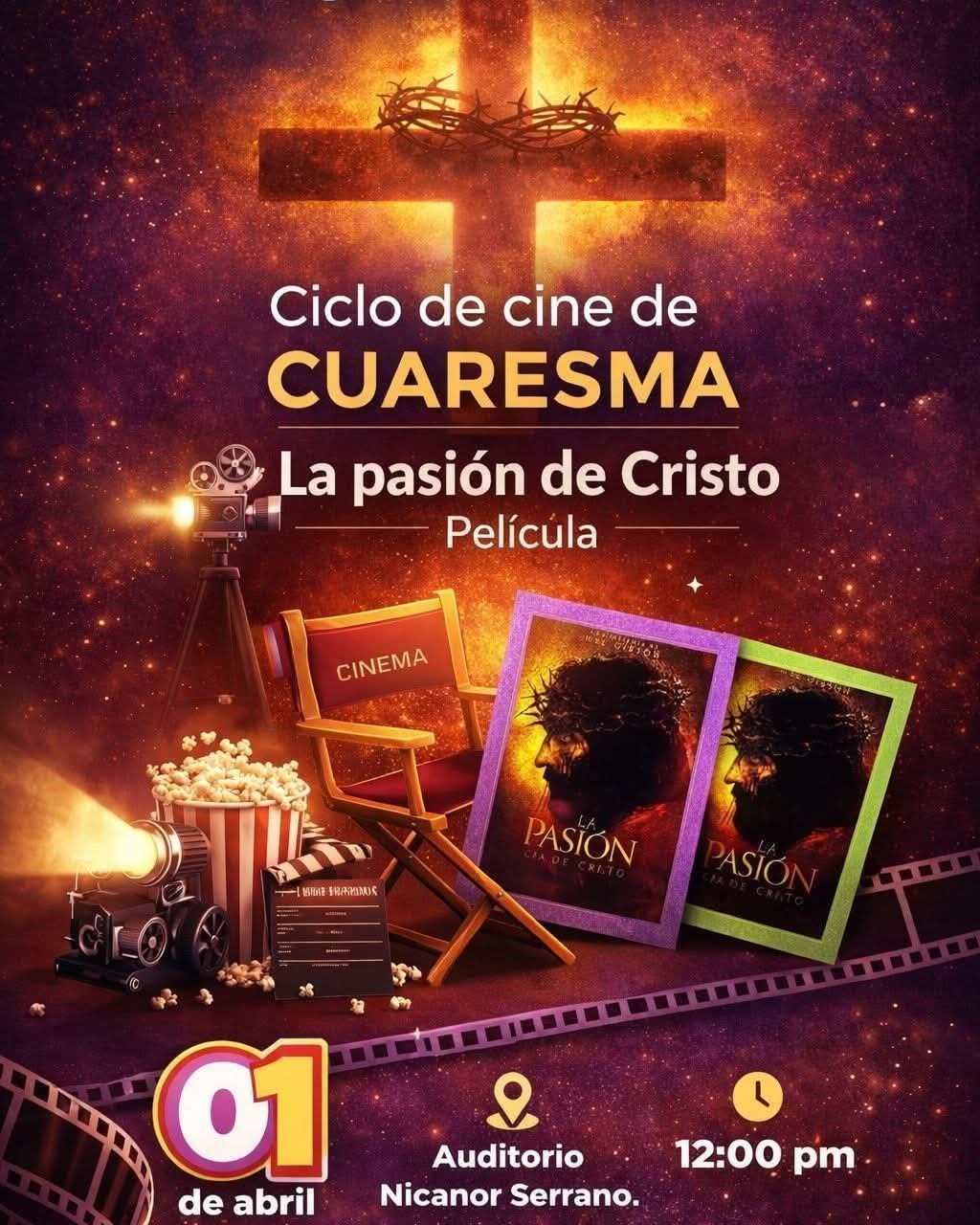 🎬✨ Ciclo de Cine de Cuaresma