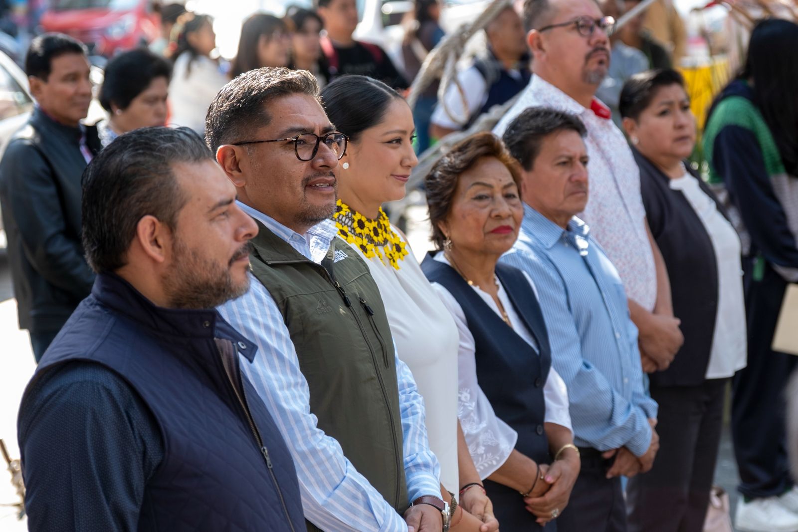 Zacatelco conmemora legado de Xicohténcatl Axayacatzin con izamiento de bandera y festival prehispánico