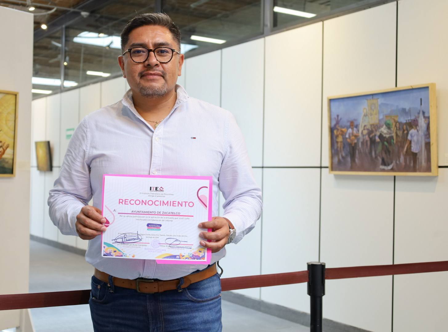 Zacatelco participa en presentación del Estudio de Participación Ciudadana del Proceso Electoral 2023-2024