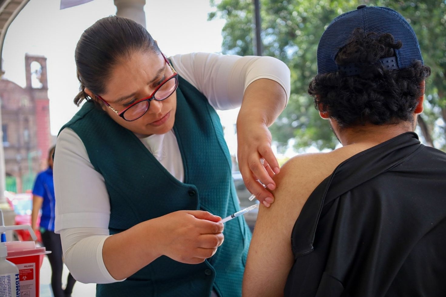 Inicia jornada de vacunación contra el sarampión en Zacatelco